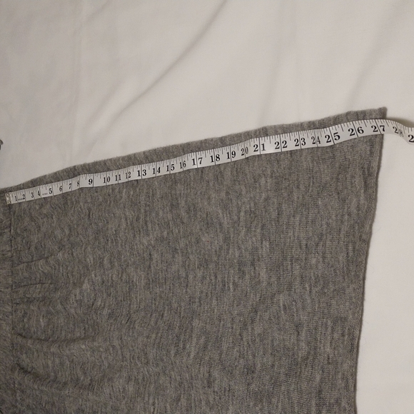 *Host Pick* Moth Anthropologie Soft As Feathers Gray Knit Dress Size Large - Picture 11 of 13
